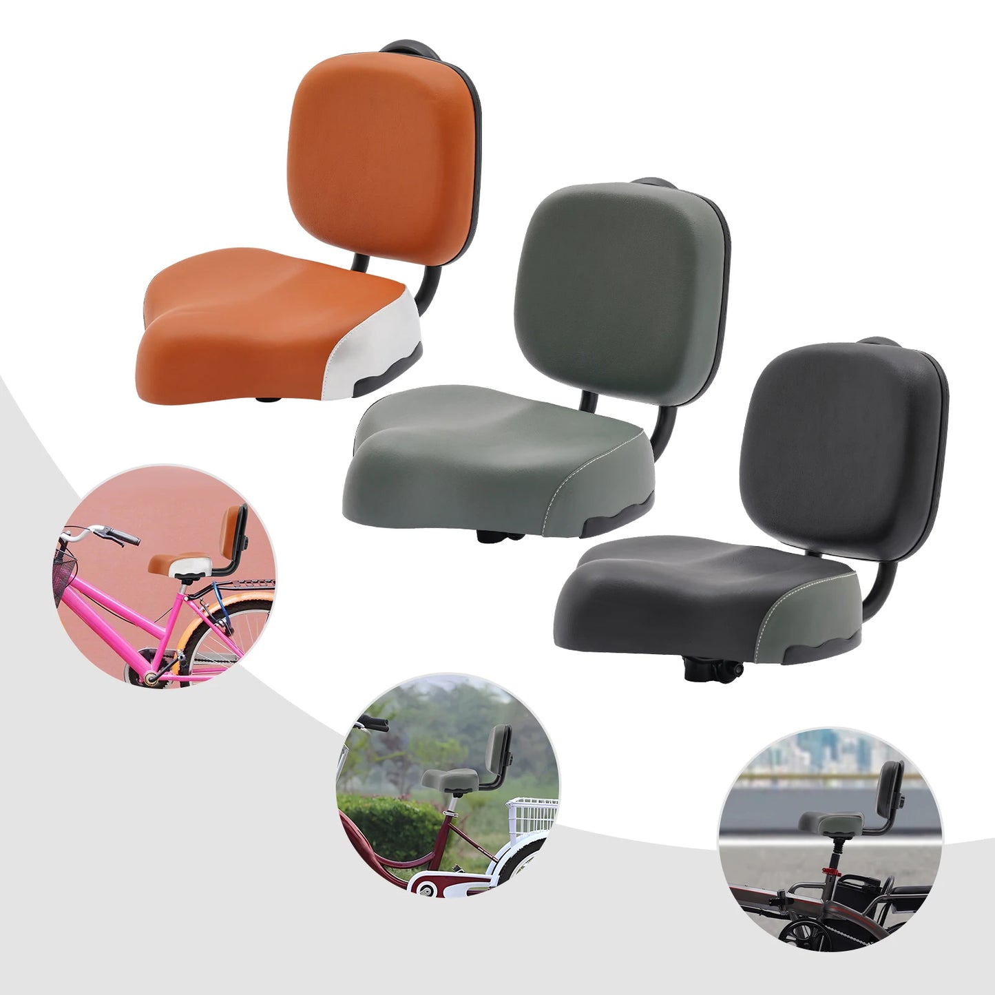 Adjustable Tricycle Seat with Comfortable Backrest | Durable Design