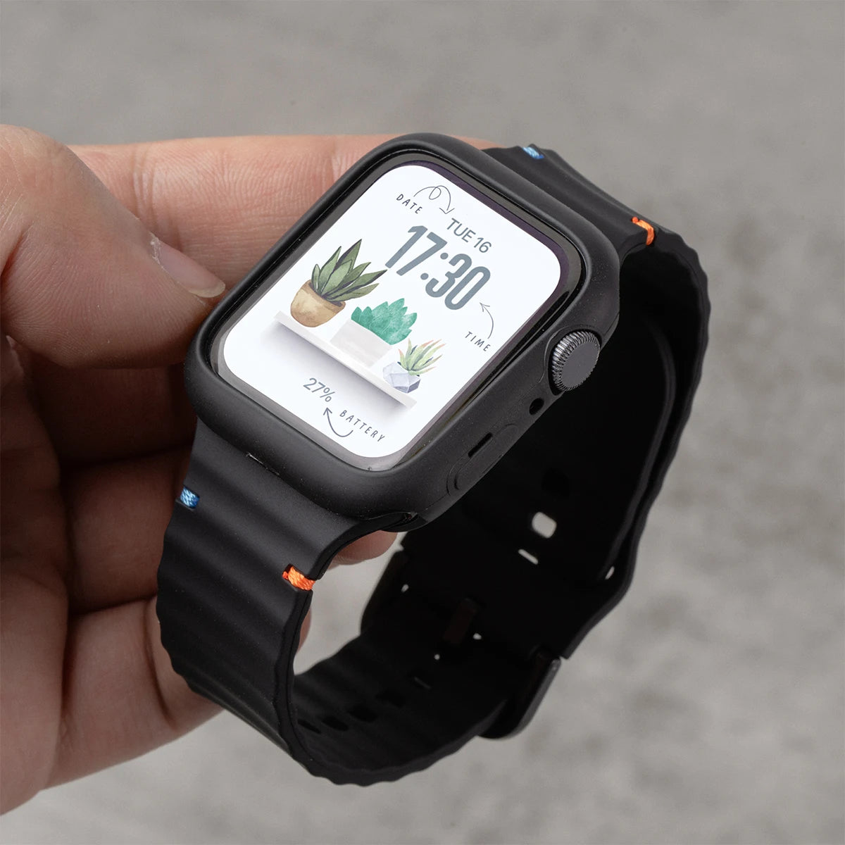 Soft Sport Band + Protective Case for Smart Watches | Versatile & Durable