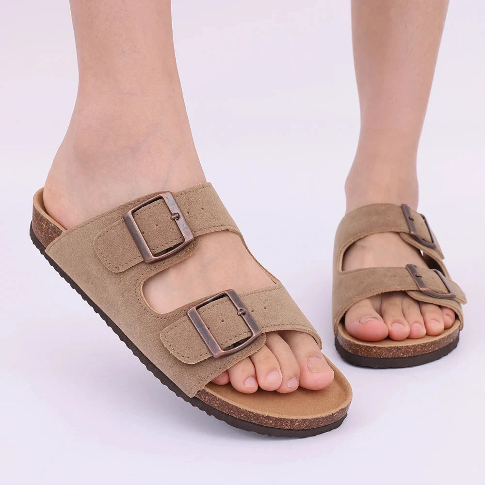 Stylish Summer Women's Sandals | Comfortable Cork Clogs for Beach