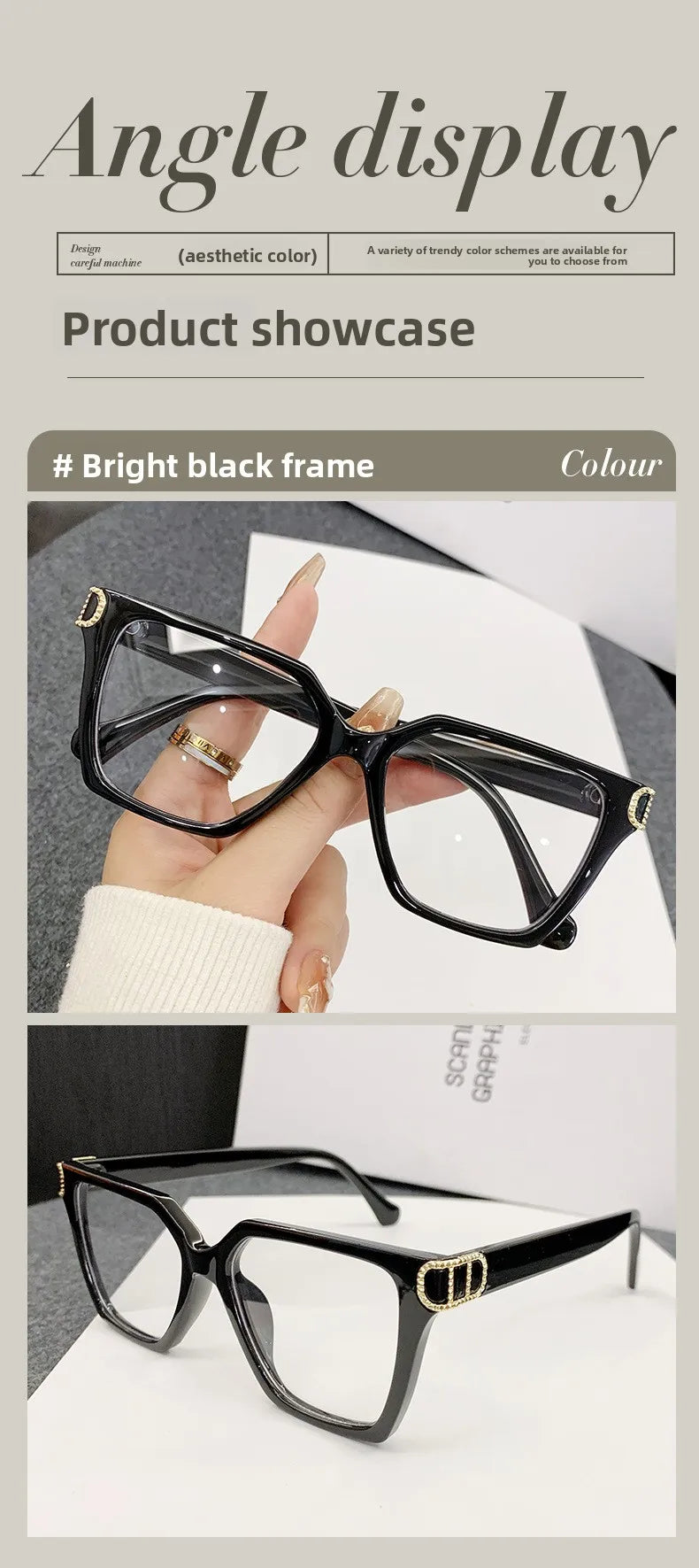 Customized Progressive Lens Glasses for Women | Stylish Eye Protection