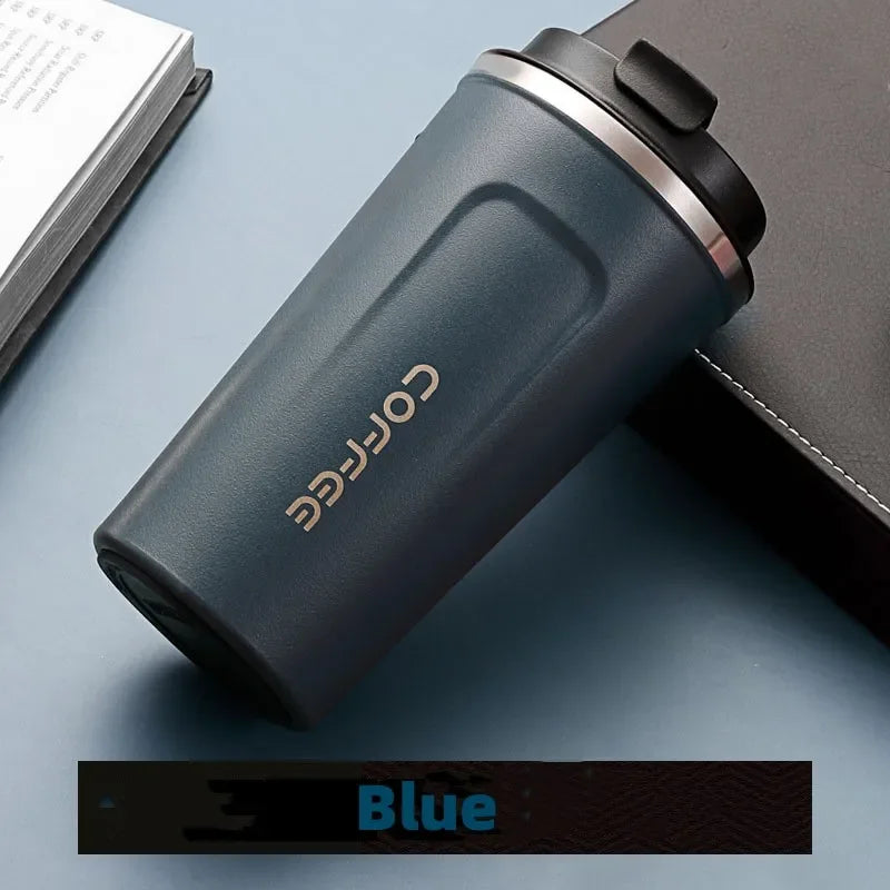 Stainless Steel Thermos Travel Mug | Leak-Proof & Insulated
