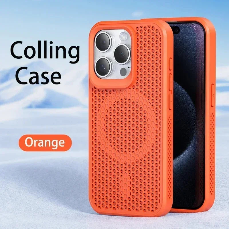 Cooling Heat Dissipation Phone Case | Magnetic Protection for iPhone