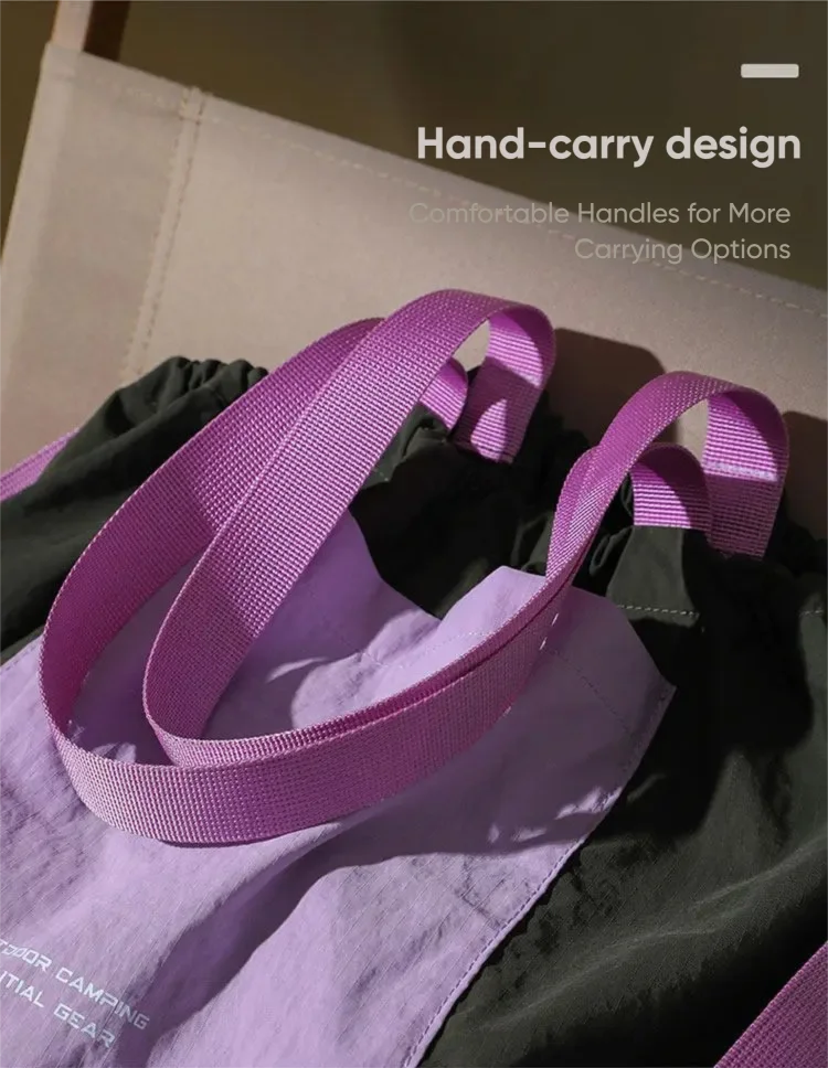32L Large Capacity Foldable Tote Bag | Ultralight Waterproof Design