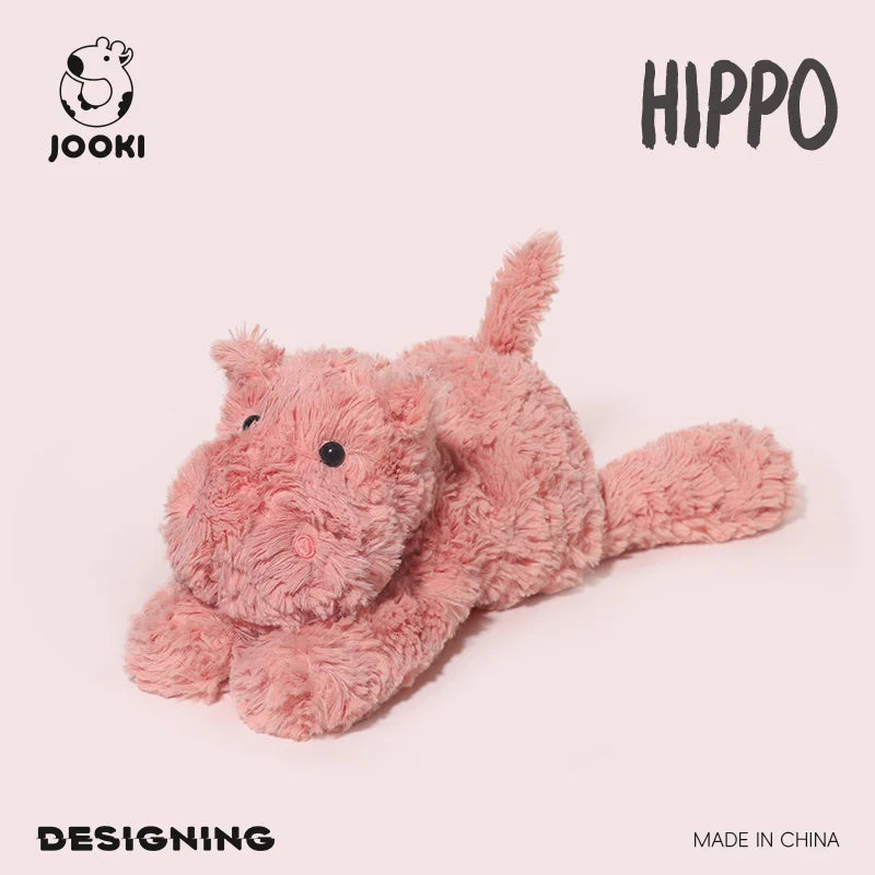 Pink Hippo Plush Toy – Cute Hippopotamus Stuffed Animal Sleep Pillow, Soft Plush Companion Home Decor, Birthday Gift for Kids, Girls & Boys