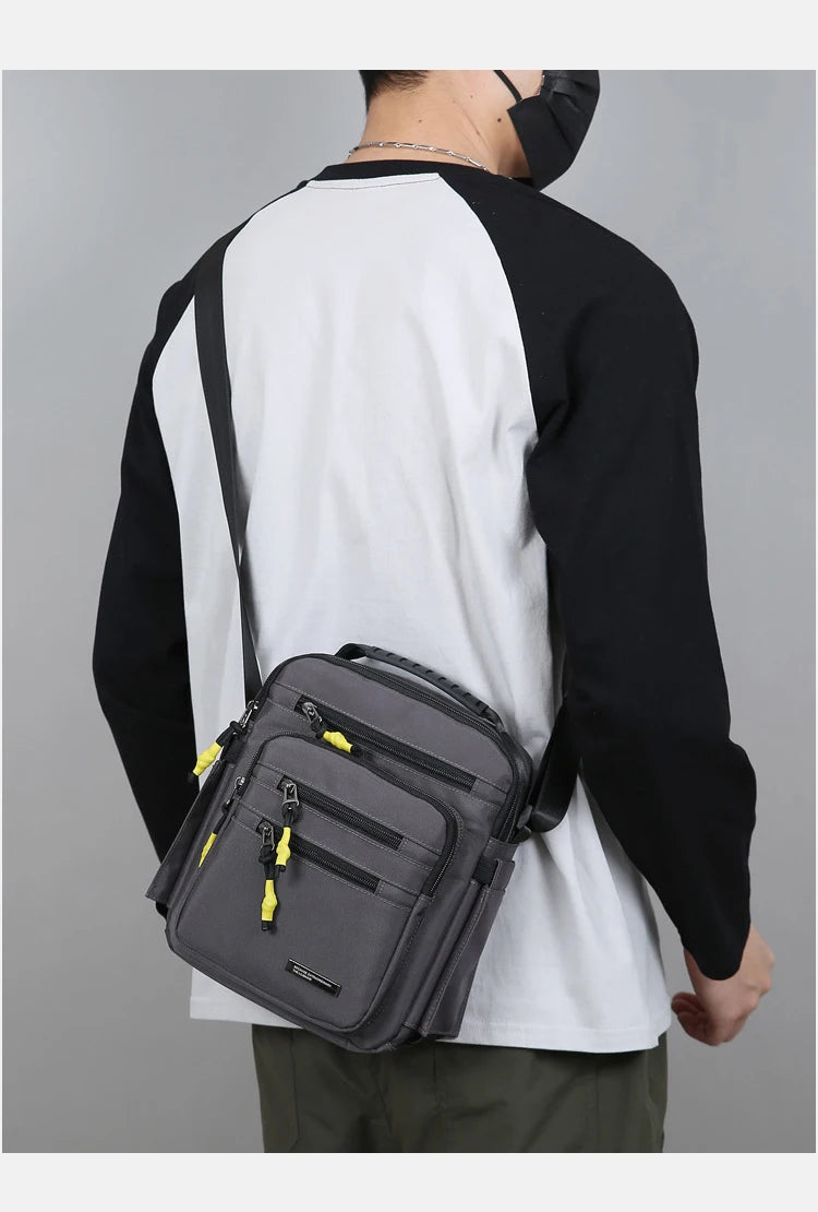 Bandolera de viaje multifuncional para hombre | Elegante y duradera