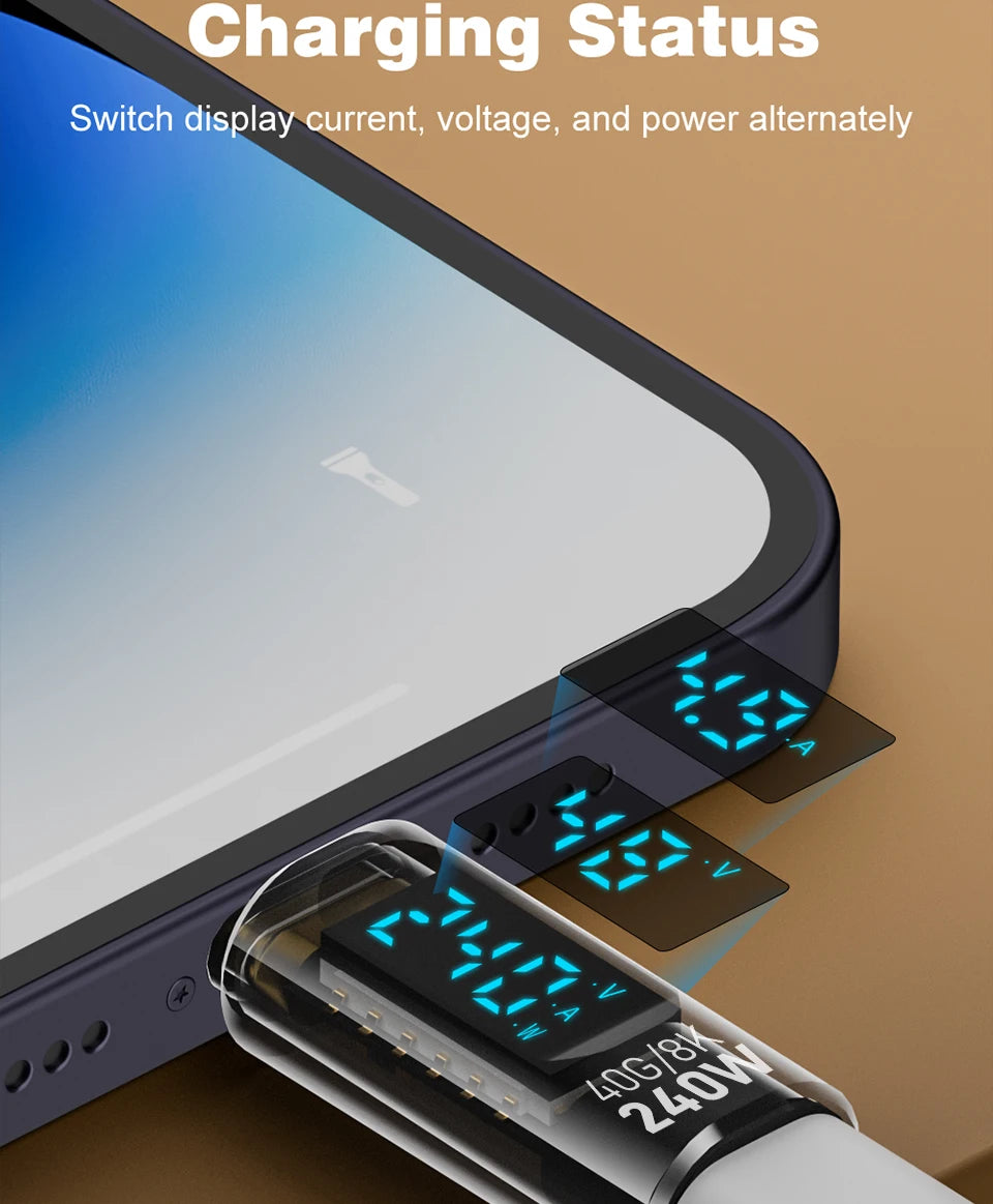 High-Speed USB4 Type C Adapter | 40Gbps Thunderbolt Connector