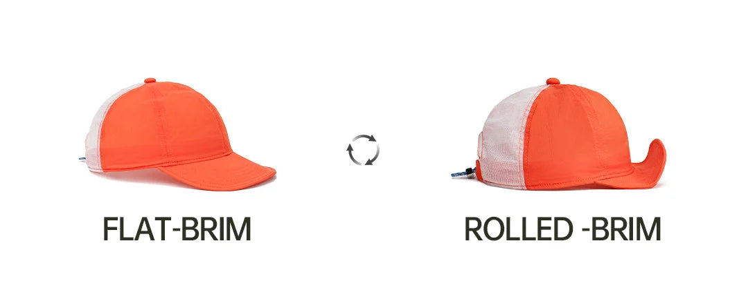 Men's Vintage Baseball Cap | Flat Brim & Adjustable Fit
