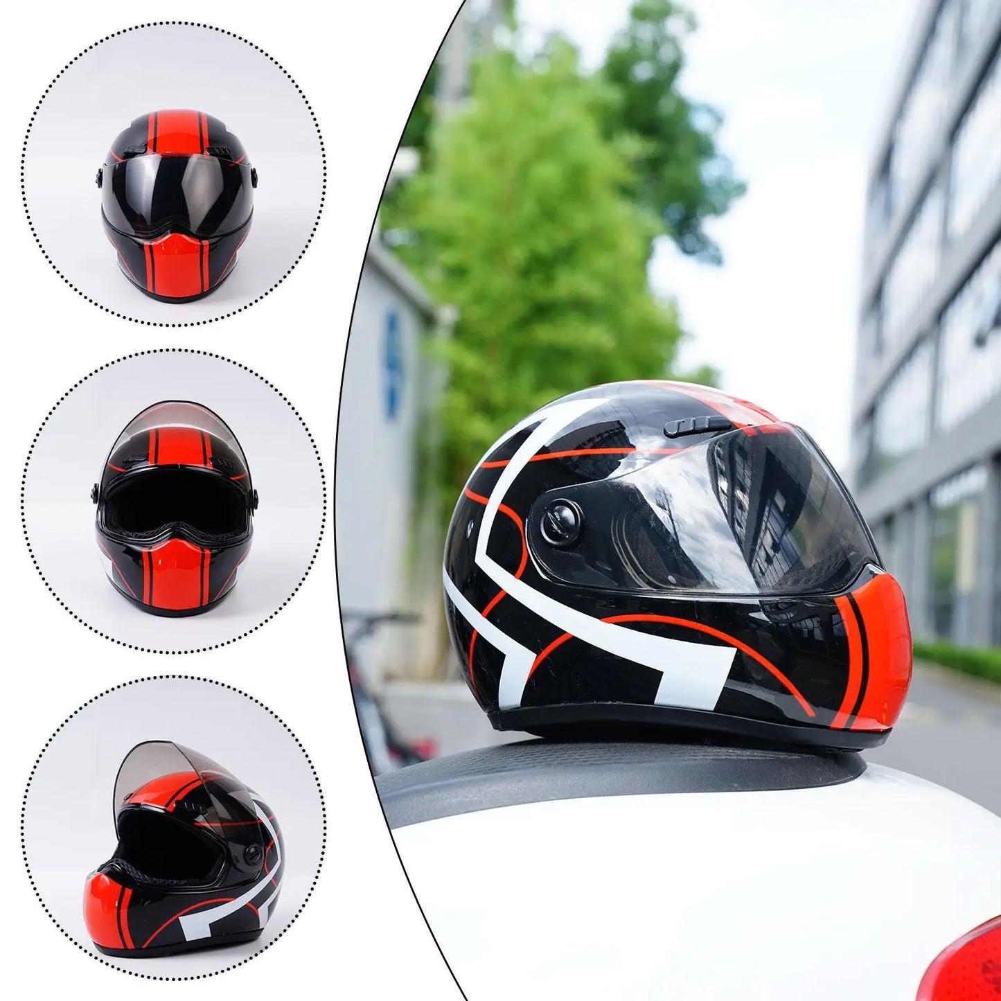 Small Pet Motorcycle Helmet | Protective Hard Hat for Dogs & Cats