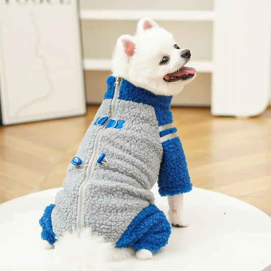 Chaqueta gruesa y cálida para perro | Elegante ropa de abrigo para mascotas