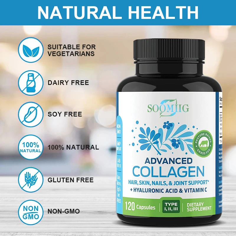 Collagen Supplement with Vitamin C & Biotin for Skin & Joints