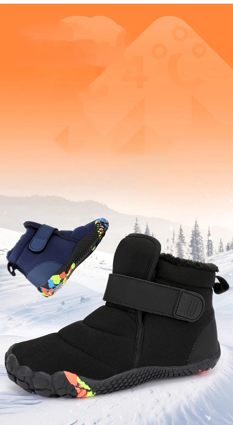 Kids Waterproof Snow Boots | Comfortable & Warm Fur Lined Boots