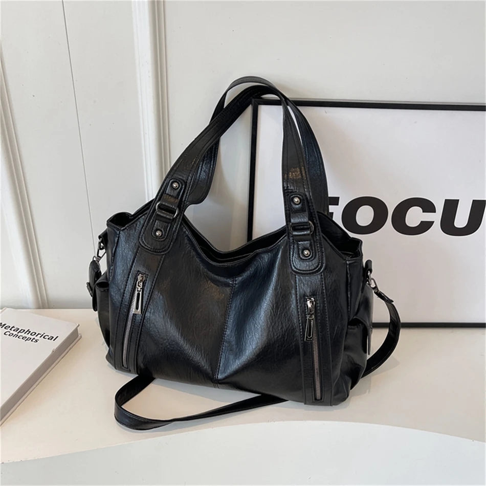 Stylish Large Capacity Shoulder Handbag | Versatile Tote Bag for Women