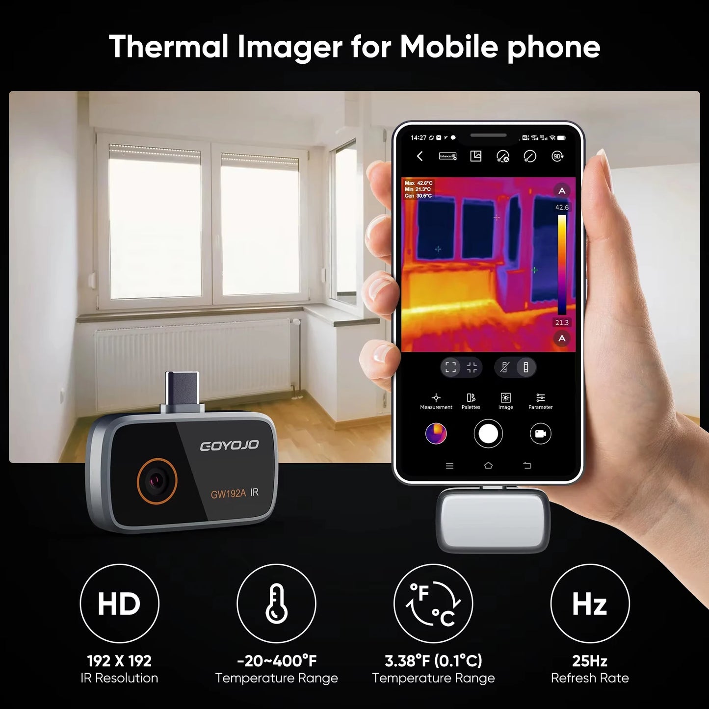Thermal Imaging Camera for iPhone & Android | Infrared Imager