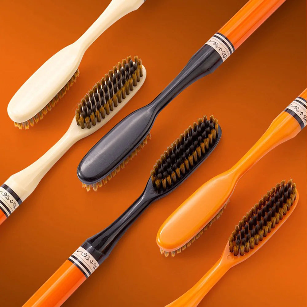 High-Grade Orange Soft Hair Toothbrush | Deep Cleaning Oral Care