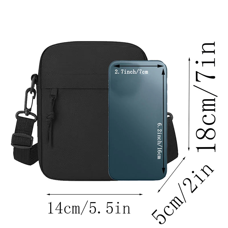 Unisex Lightweight Single-Shoulder Crossbody Bags for Everyday Use