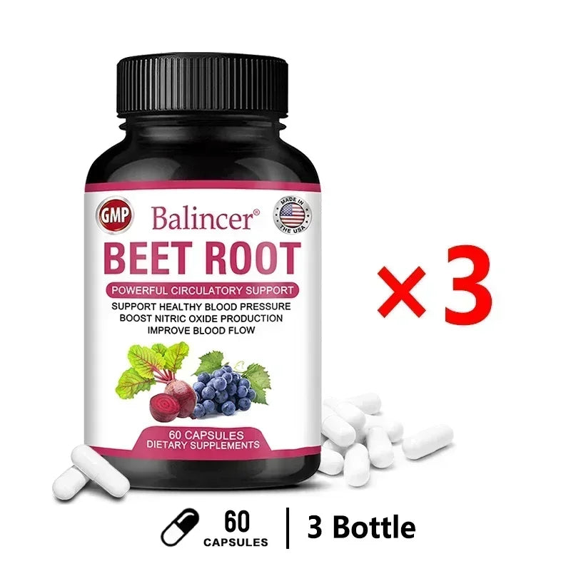 Beetroot Supplements for Heart Health & Optimal Wellness