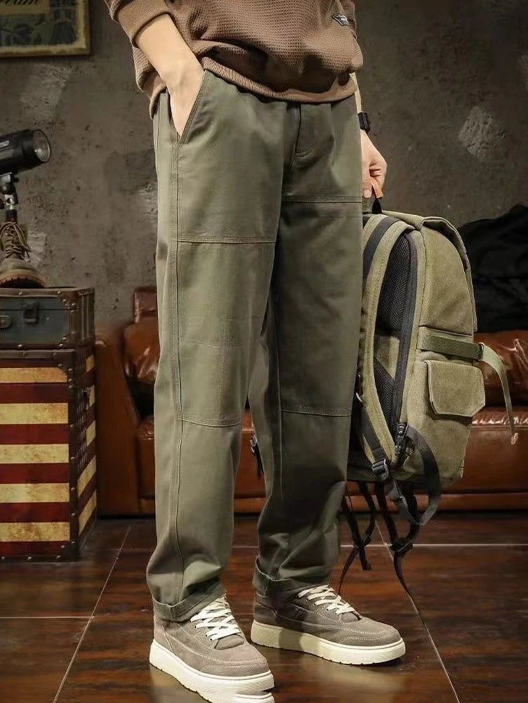 Men's Vintage Y2K Cargo Pants | Stylish Wide Leg Tactical Trousers