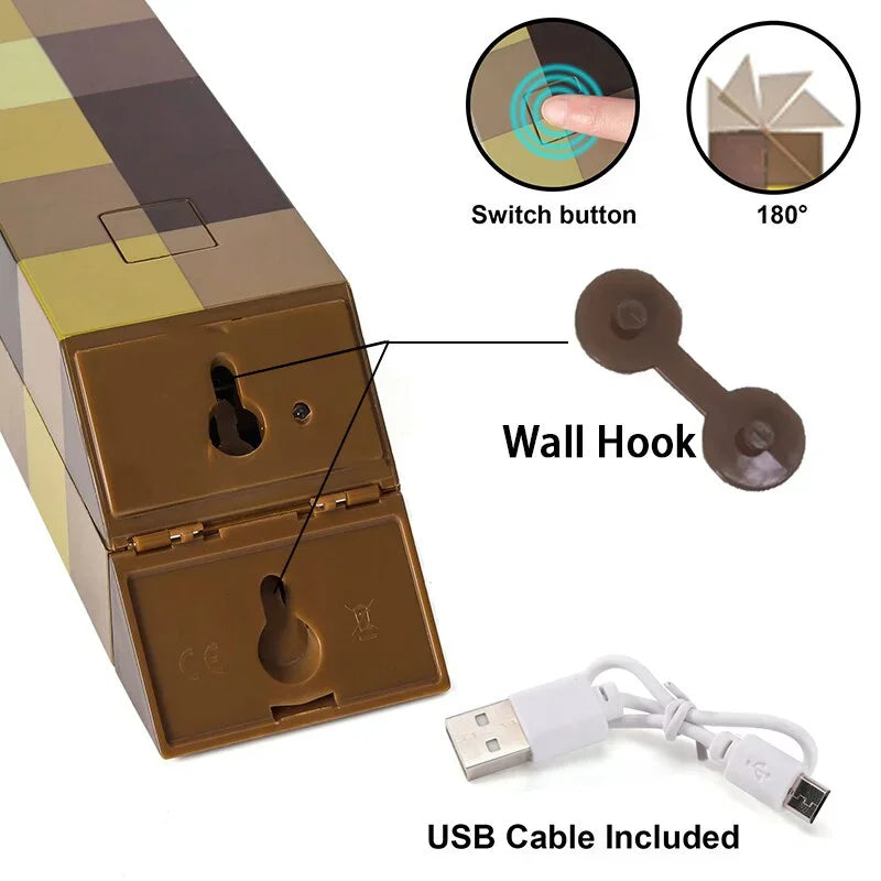 Color Changing LED Night Light | Fun USB Charging Decorative Light