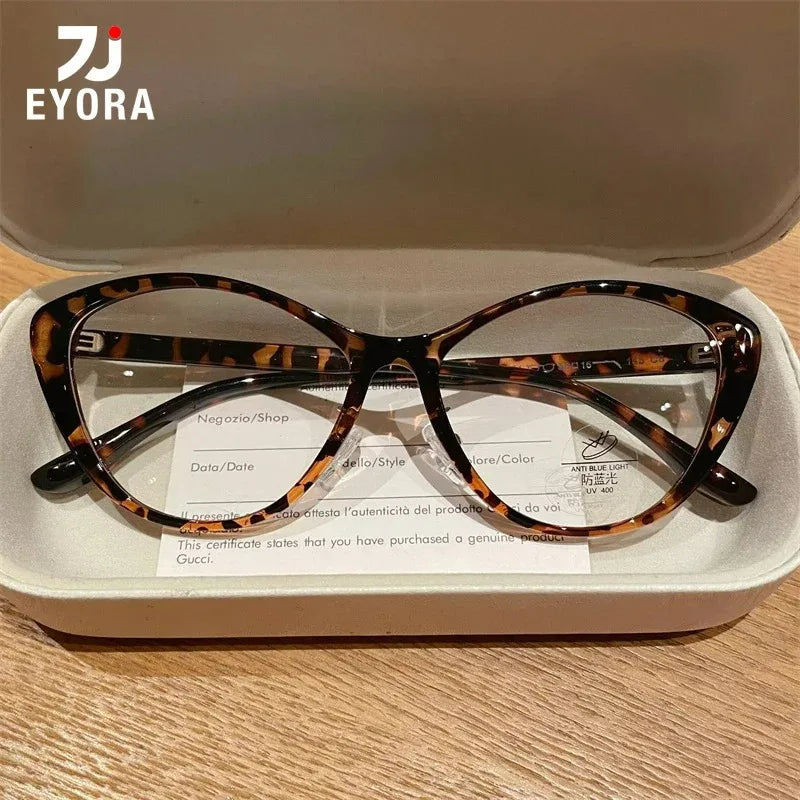 Trendy Cat Eye Reading Glasses for Women | Stylish Anti Blue Light Eyewear