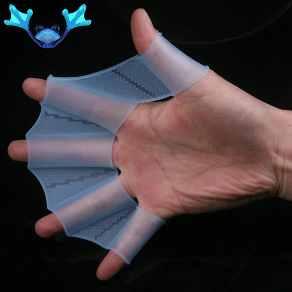 Summer Silicone Swimming Hand Fins | Enhance Your Swim Performance