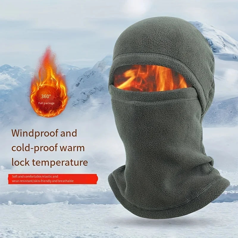 Unisex Knit Balaclava Beanie | Breathable Winter Face Mask