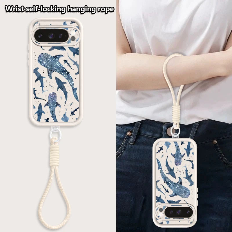 Shark Turtle Printed Phone Case for Google Pixel | Stylish Protection