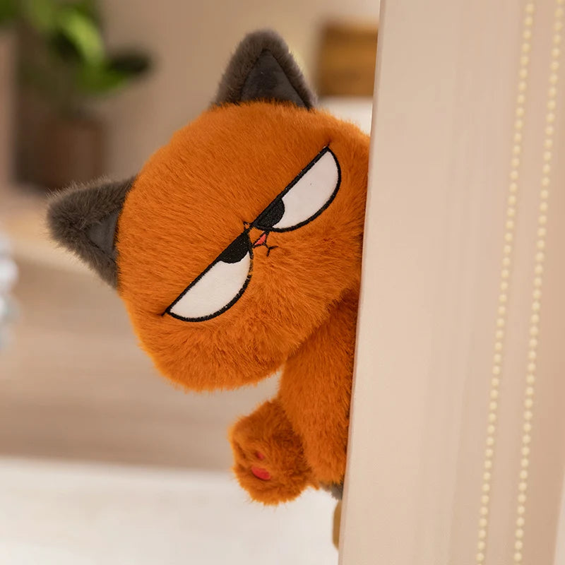 25CM Cute Orange Cat Plushie | Soft Stuffed Animal Toy