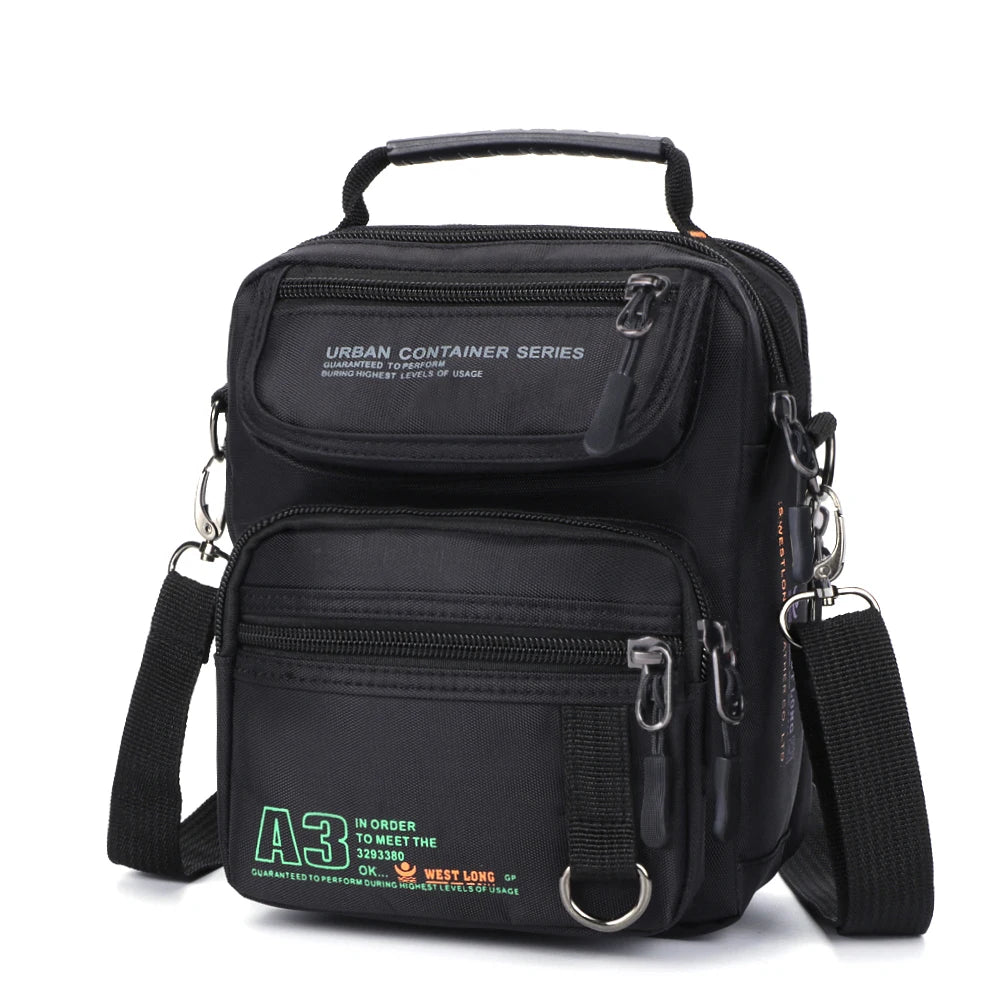 Men's Multifunction Waterproof Messenger Bags | Casual Travel Packs