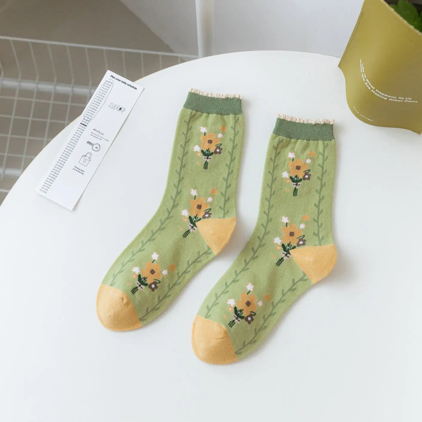 Cute Cartoon Frilly Socks for Women | Sweet Japanese Style