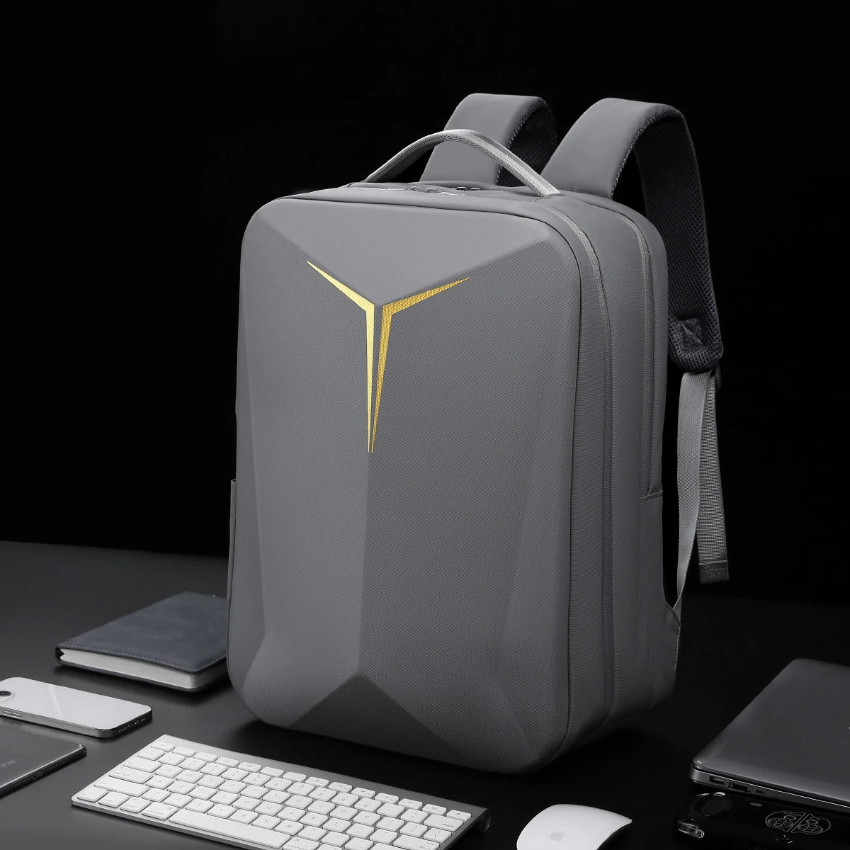 Versatile Hard-Shell Gaming Backpack | Stylish Travel & Laptop Bag
