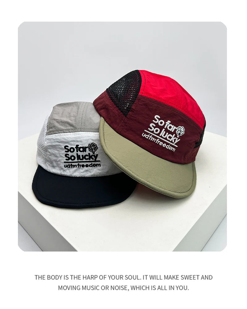 Unisex Embroidered Baseball Hats | Breathable Sun Protection Caps