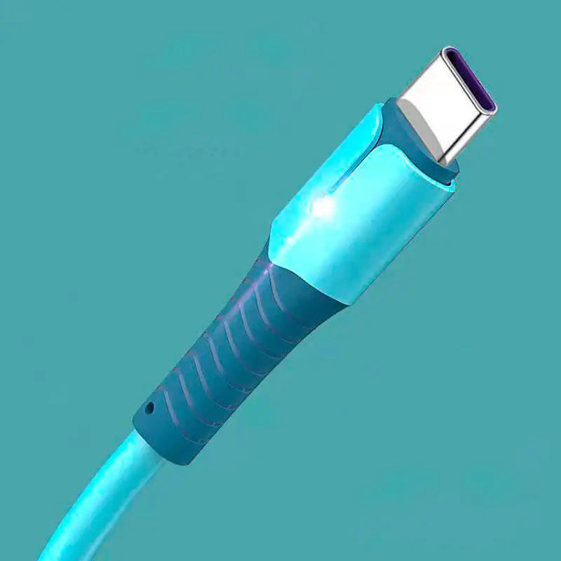Liquid Silicone USB Type A to C Charging Cable | Fast & Durable