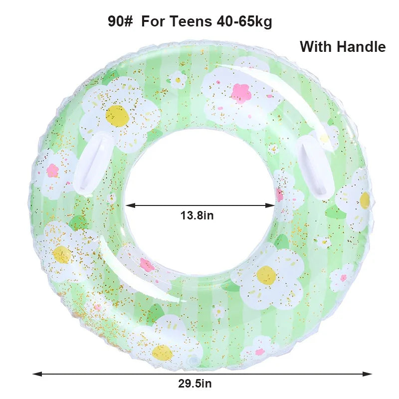 Watermelon Swim Tube | Fun Inflatable Pool Float for Summer