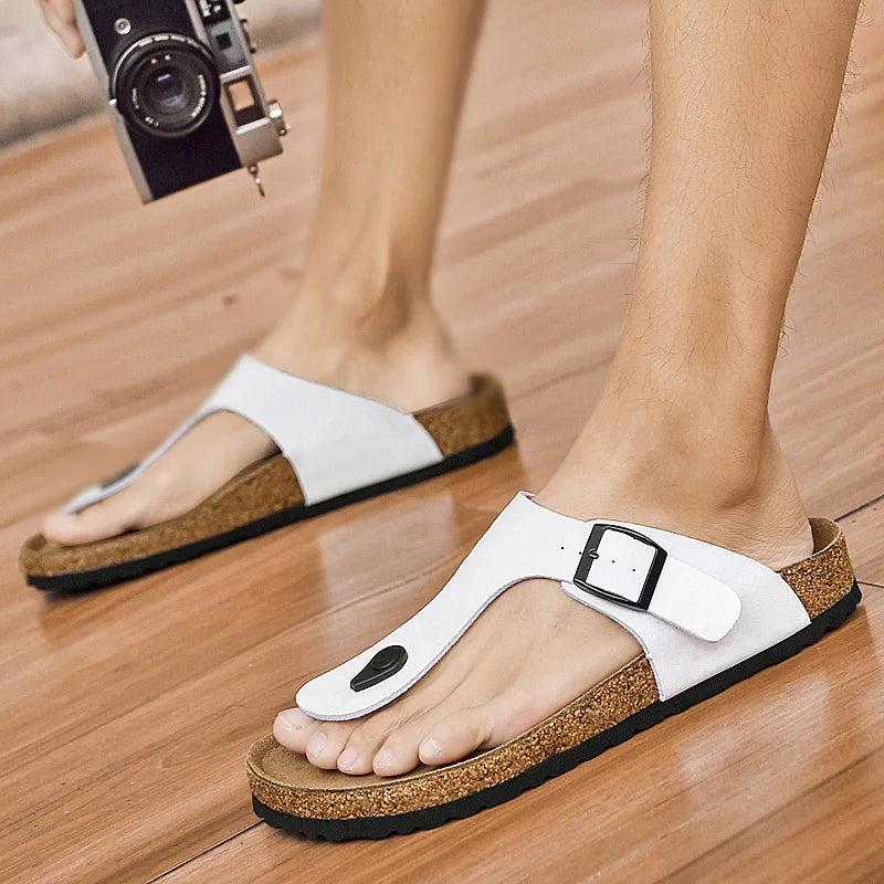 Breathable Lightweight Men's Casual Flip Flops for Summer Fun