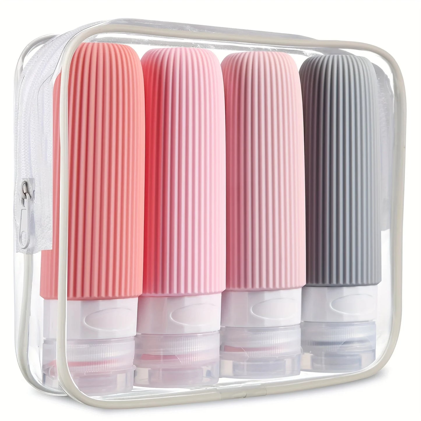 Portable TSA Approved Travel Bottles | Leak-Proof Silicone Containers