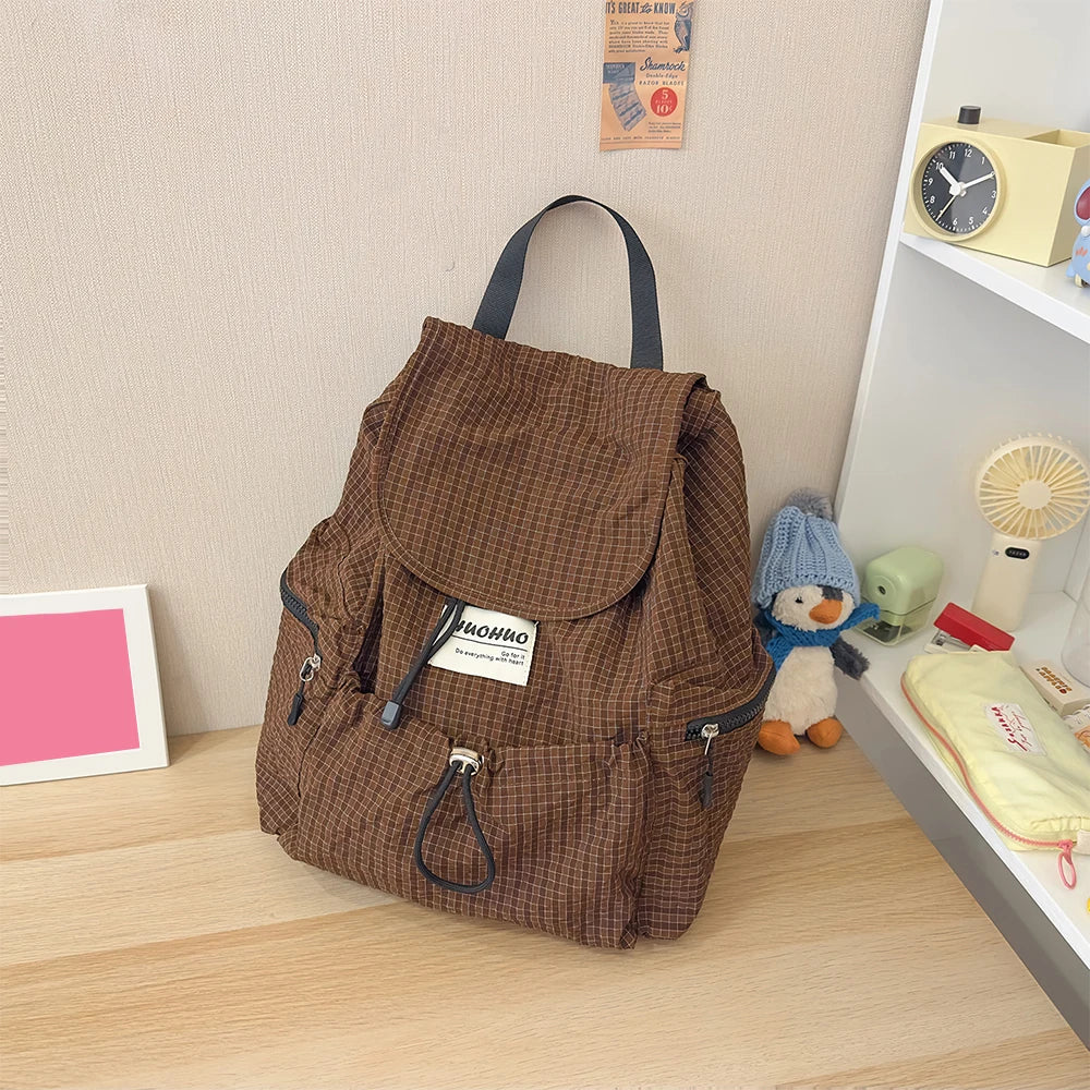 Lightweight Casual Drawstring Backpack | Water-Resistant Daypack
