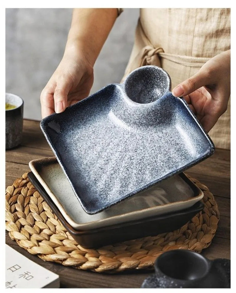 Juego de platos de cerámica para dumplings | Eleva tu experiencia culinaria