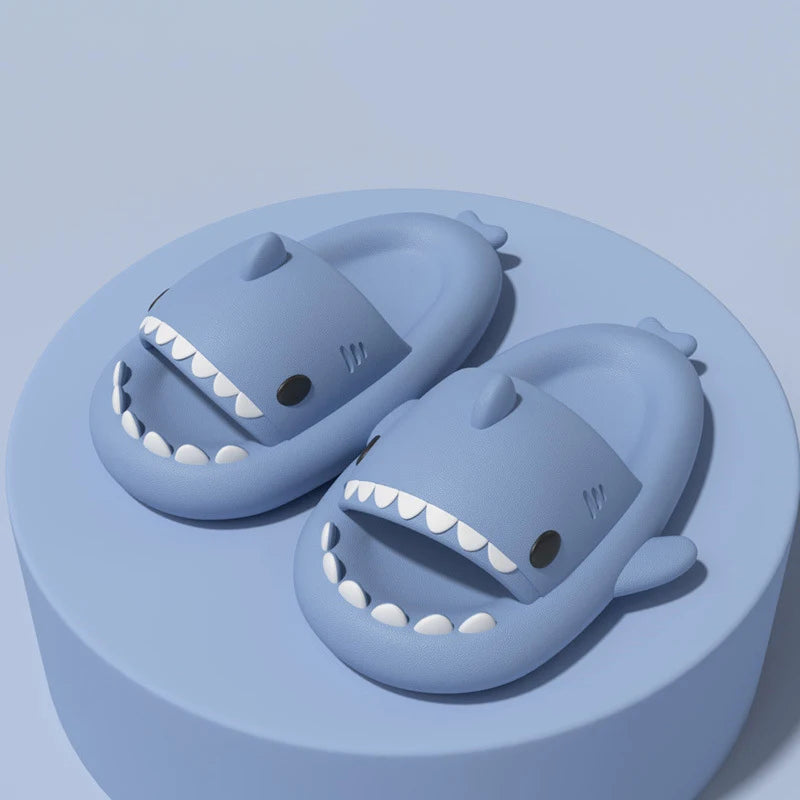 Kids Shark Slippers | Cartoon Non-slip Soft Sandals for Summer