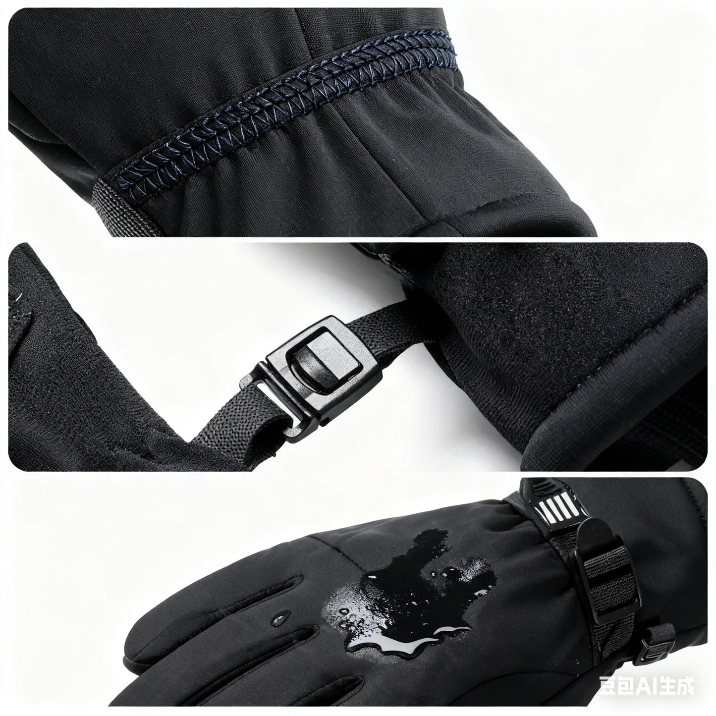 Winter Sports Touchscreen Ski Gloves | Warm & Windproof Protection