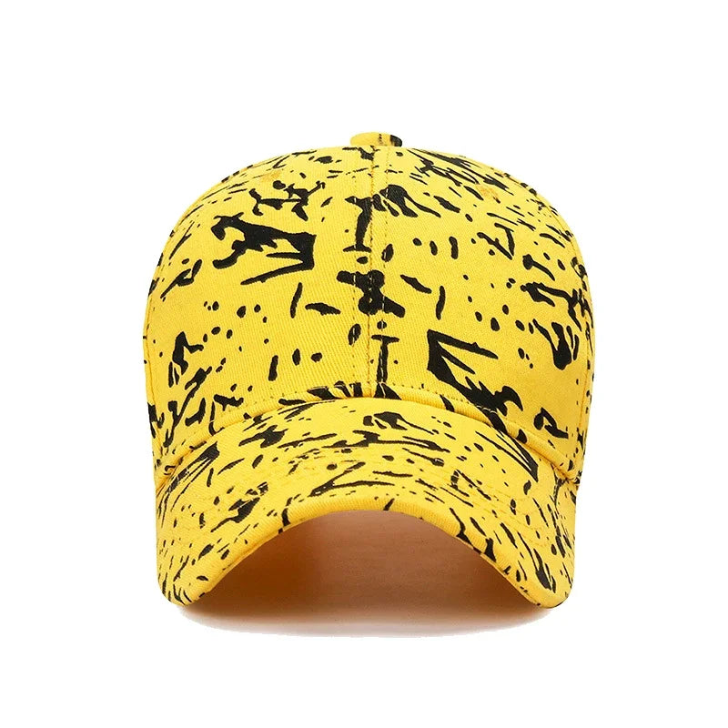 Unisex Graffiti Style Baseball Cap | Outdoor Casual Sunshade Hat
