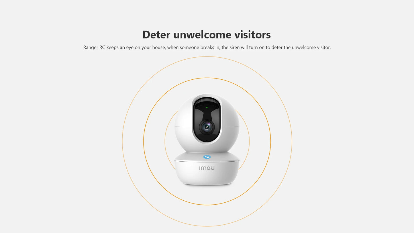 Indoor IP Camera with 360° Pan & Tilt | Smart Home Security