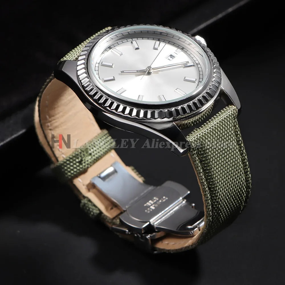 Versatile Sailcloth Watch Strap | Waterproof Nylon Quick Release Band