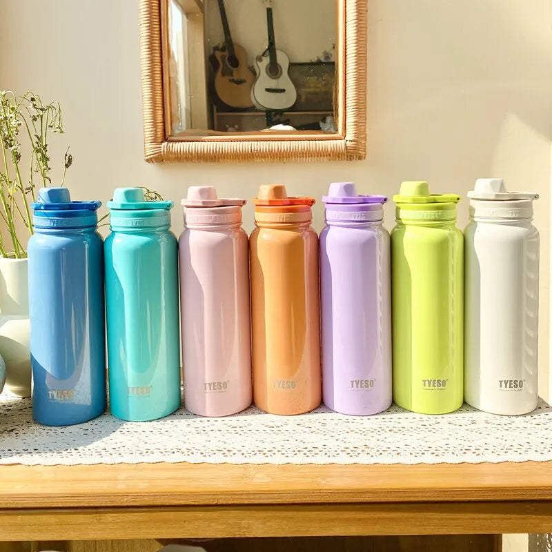 Insulated Stainless Steel Thermos Bottle | Perfect for Outdoor Travel