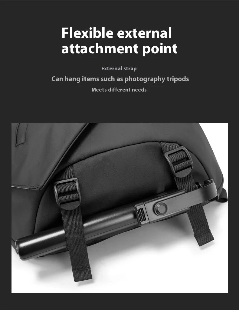 Men's Waterproof Crossbody Chest Bag | Stylish & Spacious Backpack