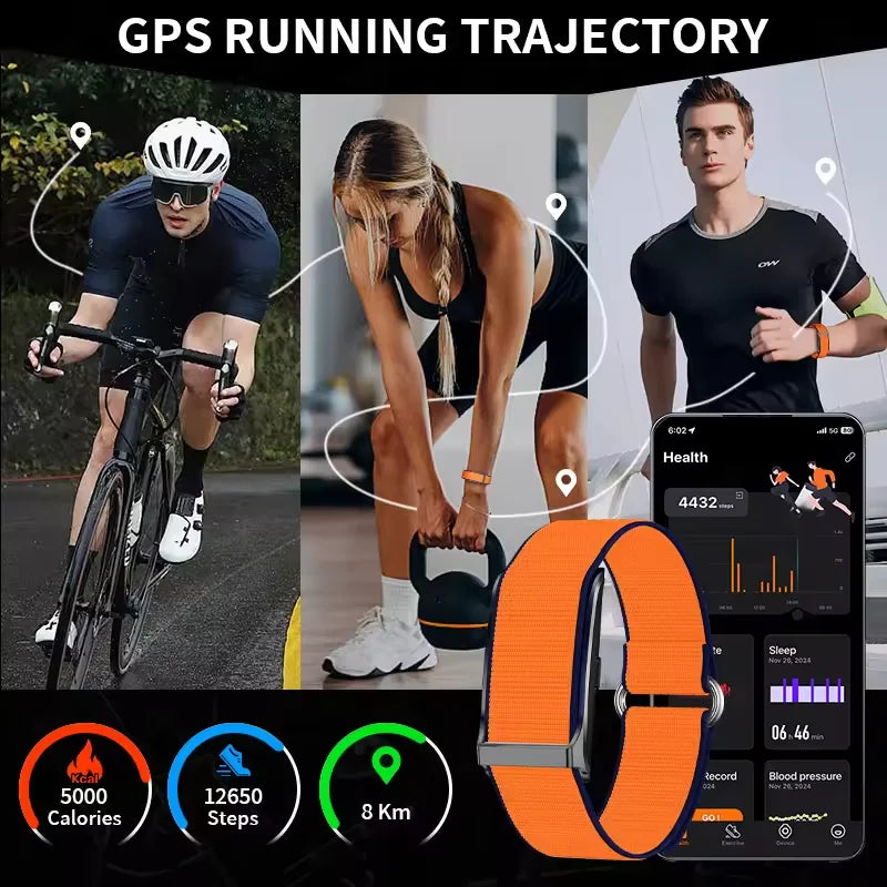 No Screen Smart Watch | Waterproof Fitness Tracker for All