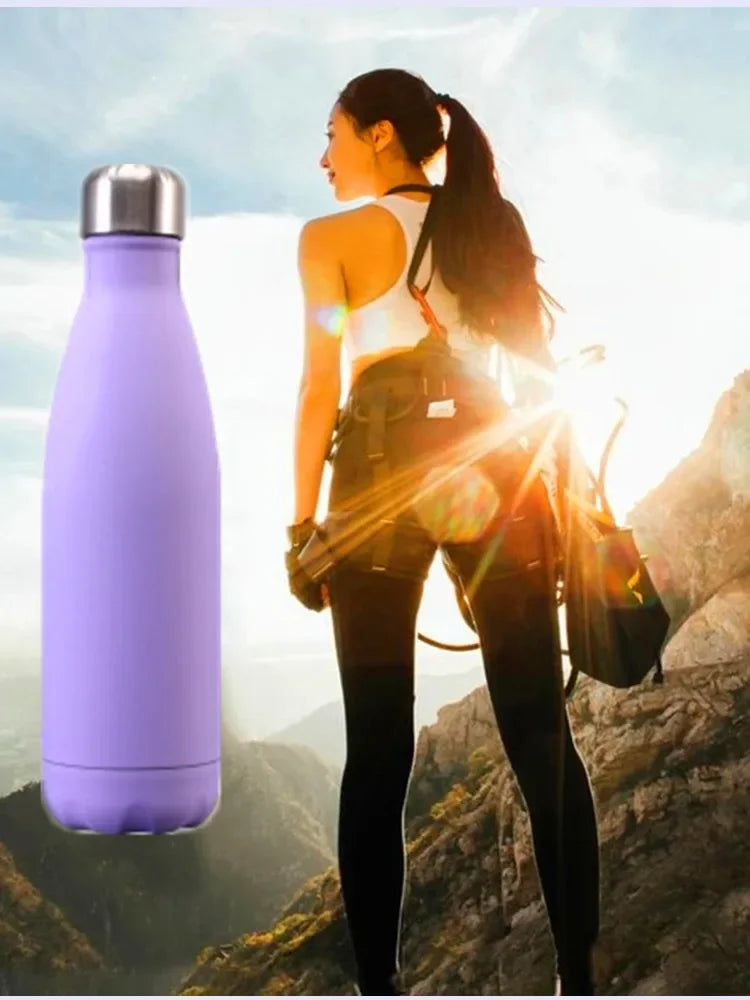 Double-Wall Insulated Vacuum Flask | Durable Stainless Steel Water Bottle