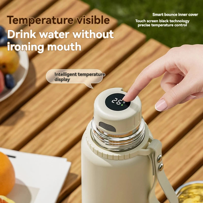 Premium Insulated Vacuum Water Bottle | Smart Stainless Steel Flask