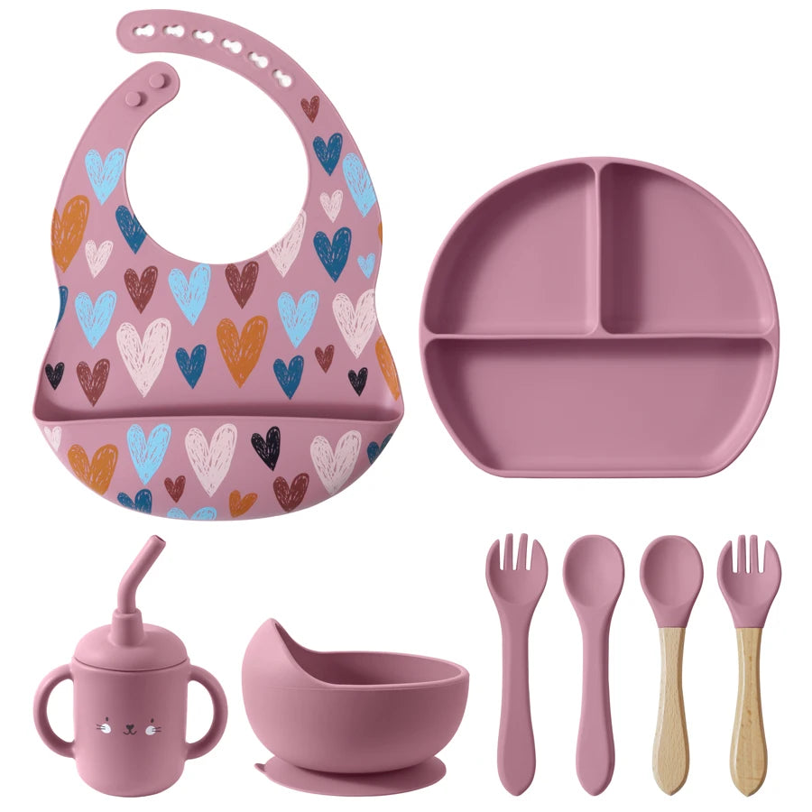 Silicone Baby Dinnerware Set | Safe & Fun Feeding Essentials