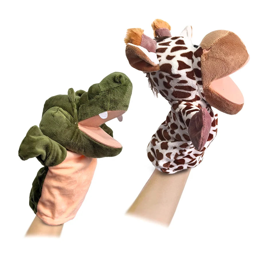 Kawaii Animal Hand Finger Puppets | Fun Educational Plush Dolls