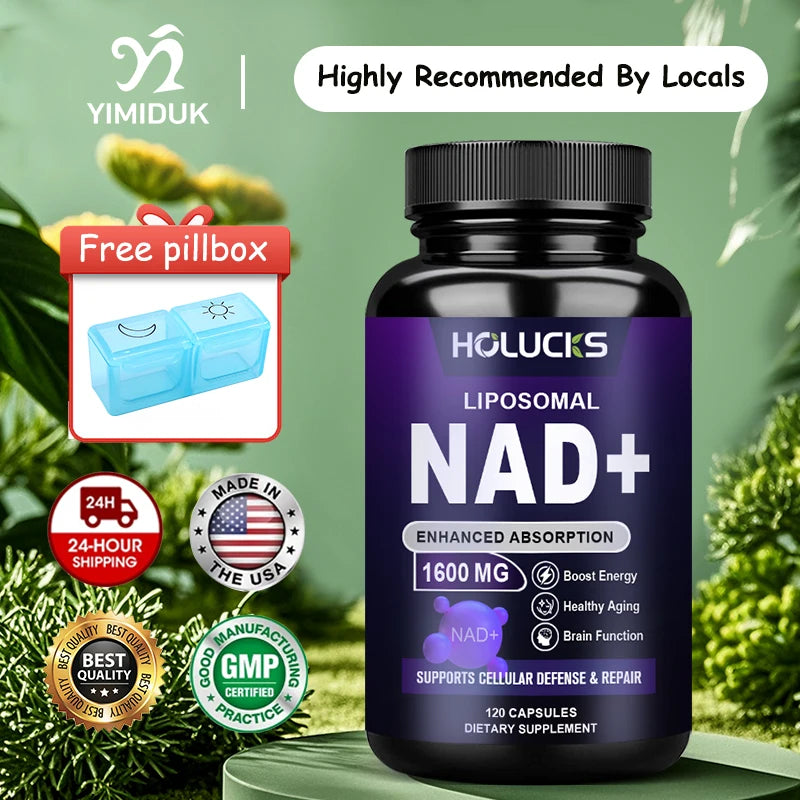 High Potency NAD+ Capsules | Boost Energy & Support Vitality